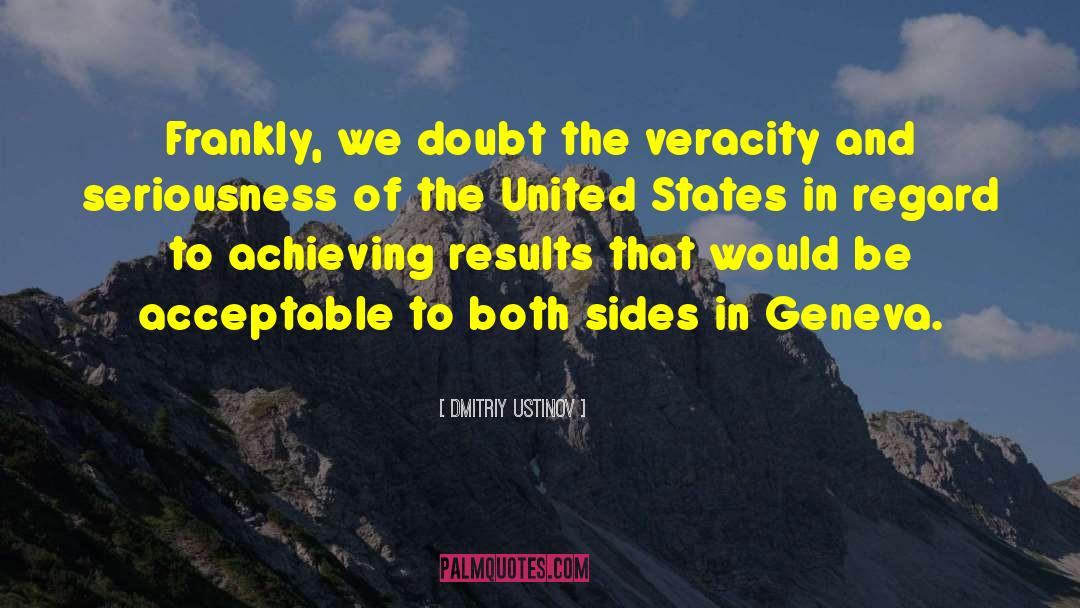 Both Sides quotes by Dmitriy Ustinov