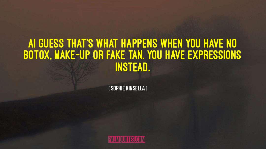 Botox quotes by Sophie Kinsella