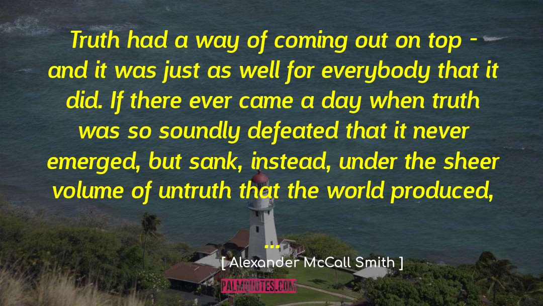 Botswana quotes by Alexander McCall Smith