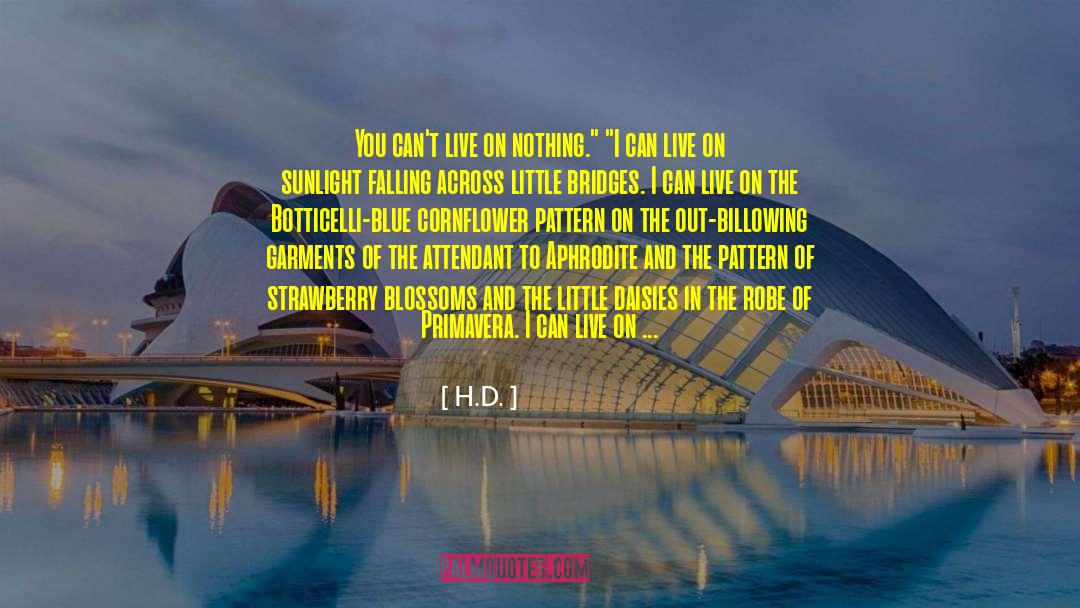 Botticelli quotes by H.D.