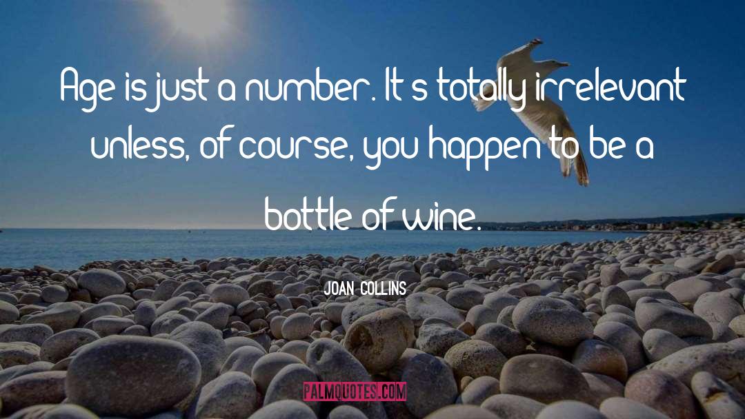 Bottle Of Wine quotes by Joan Collins