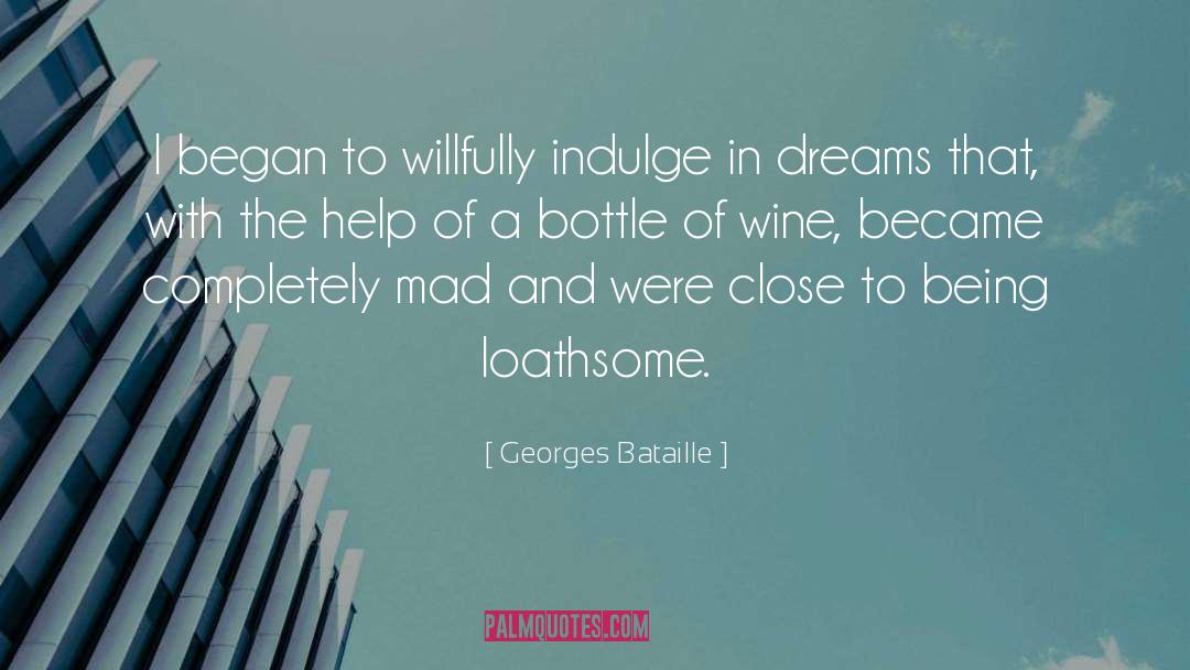 Bottle Of Wine quotes by Georges Bataille