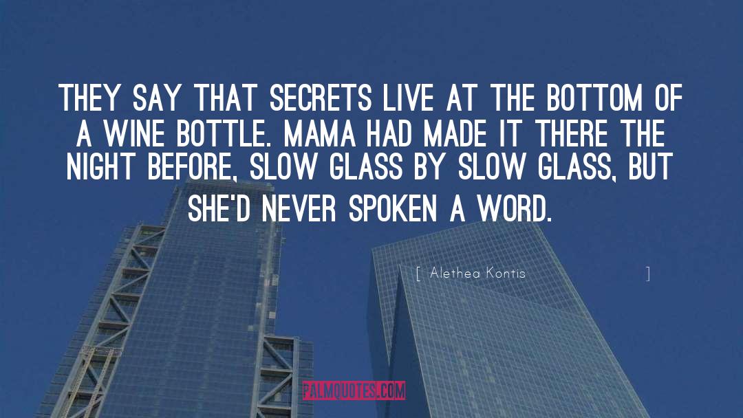 Bottle quotes by Alethea Kontis