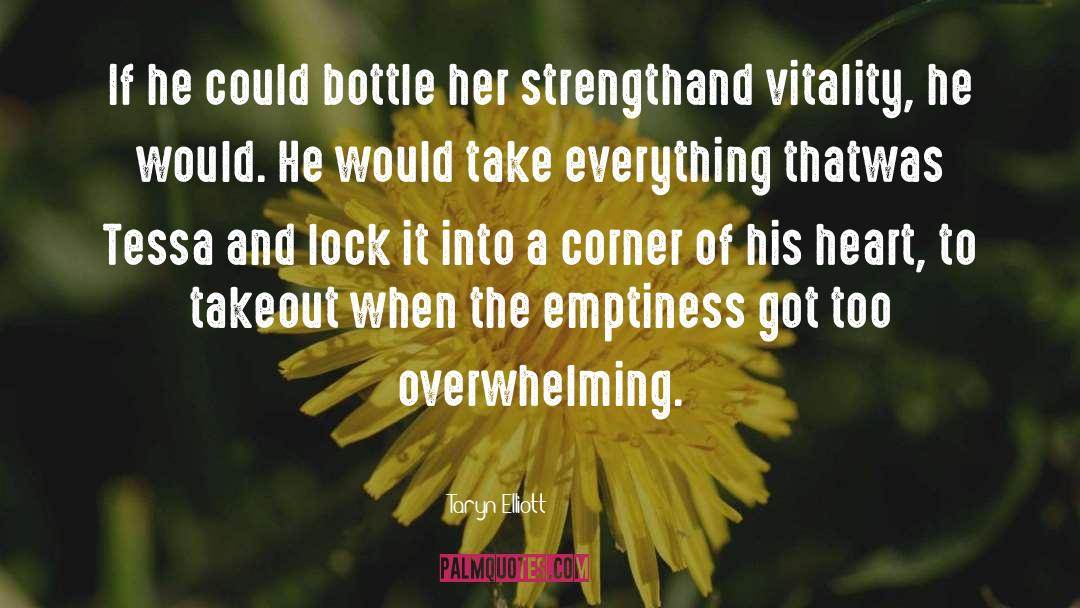 Bottle quotes by Taryn Elliott