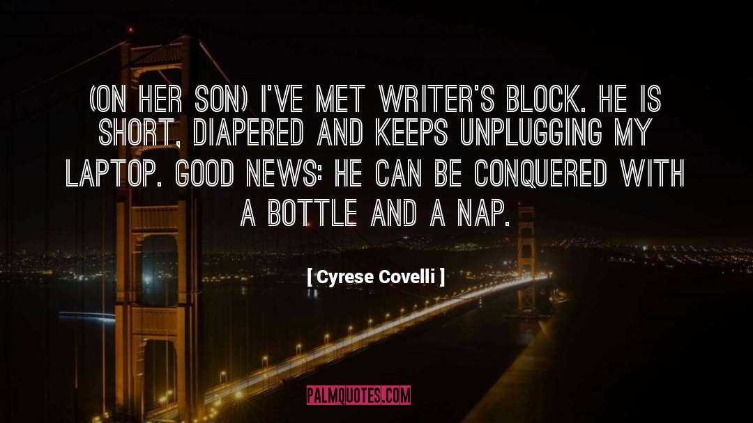 Bottle quotes by Cyrese Covelli