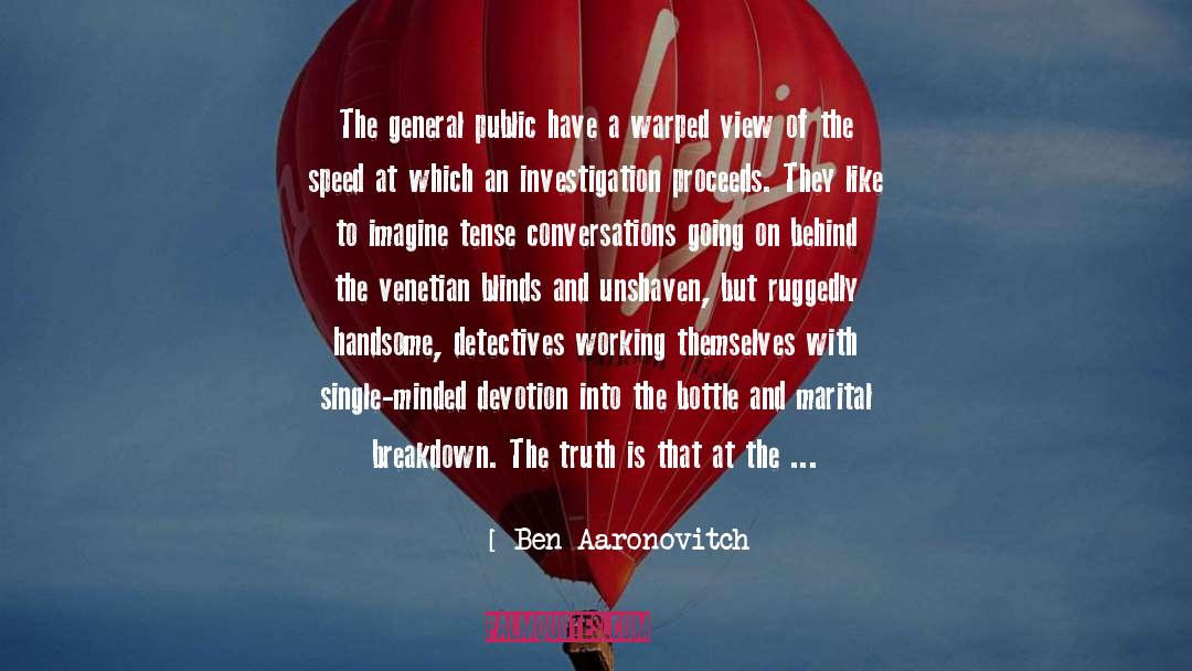 Bottle quotes by Ben Aaronovitch