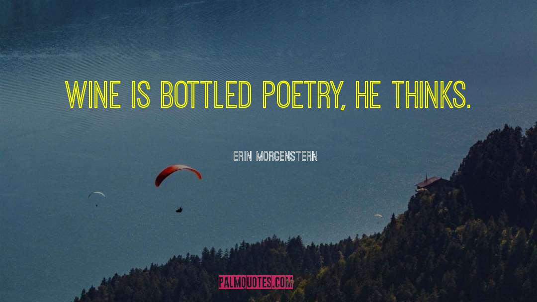 Bottled quotes by Erin Morgenstern