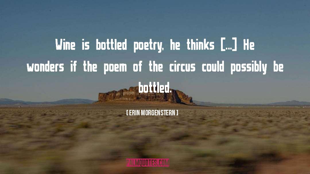 Bottled quotes by Erin Morgenstern