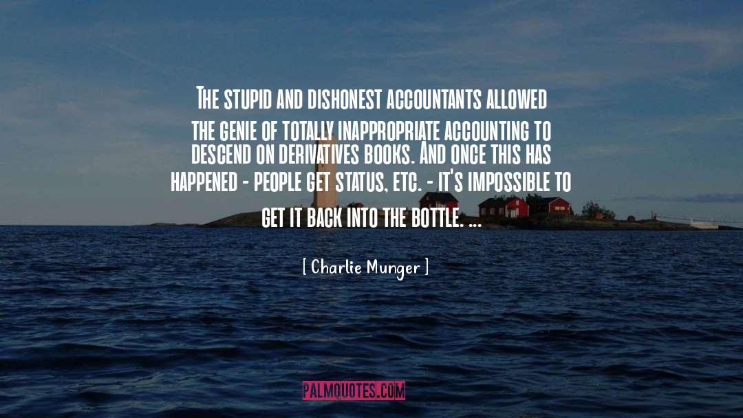 Bottles quotes by Charlie Munger