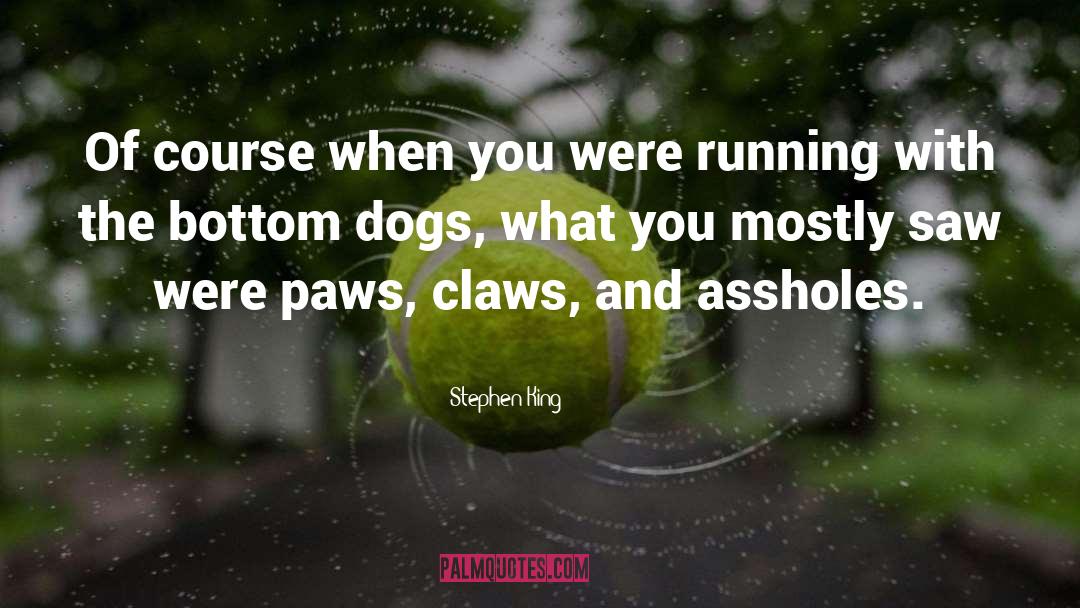 Bottom Dogs quotes by Stephen King