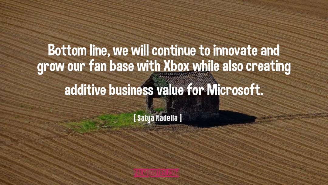 Bottom Line quotes by Satya Nadella