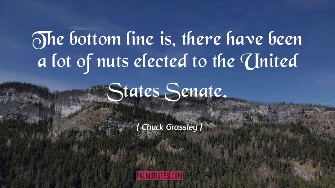 Bottom Line quotes by Chuck Grassley