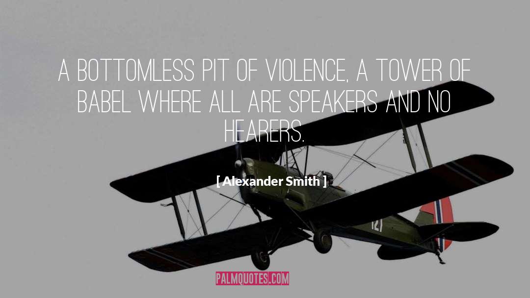 Bottomless quotes by Alexander Smith