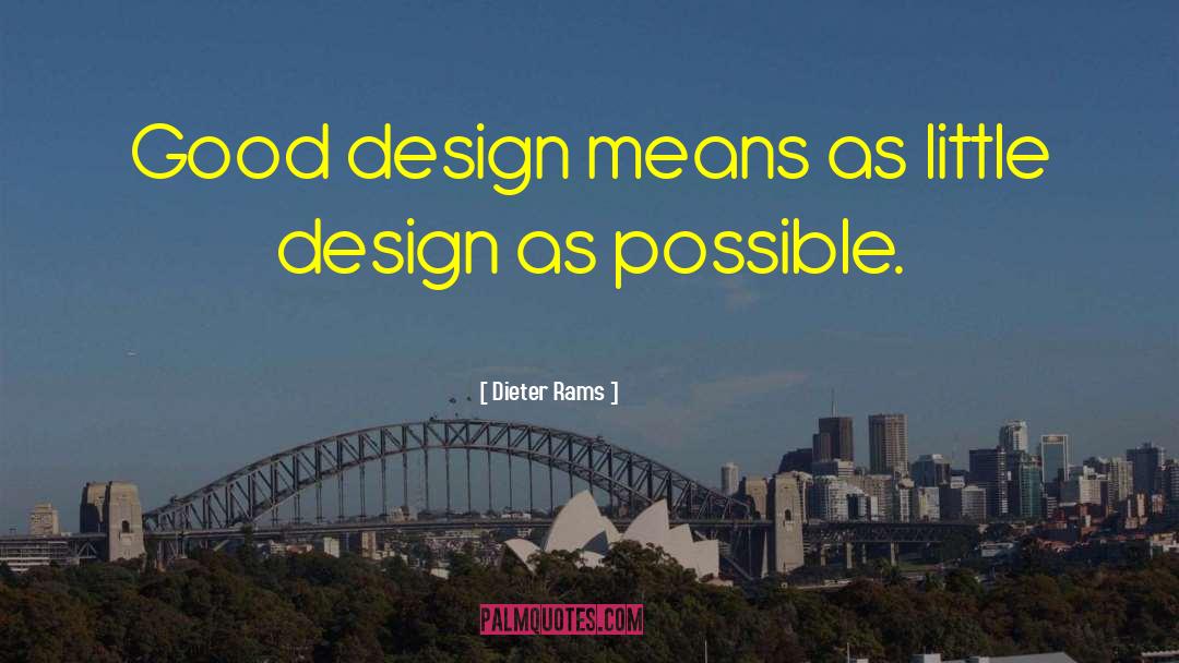 Boubou Design quotes by Dieter Rams