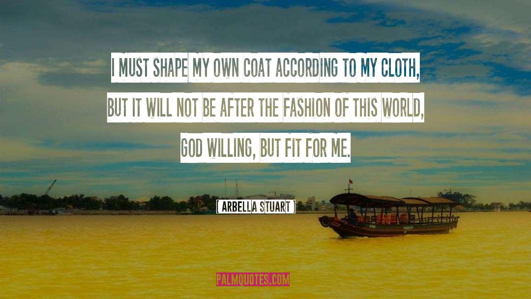 Boucle Coat quotes by Arbella Stuart