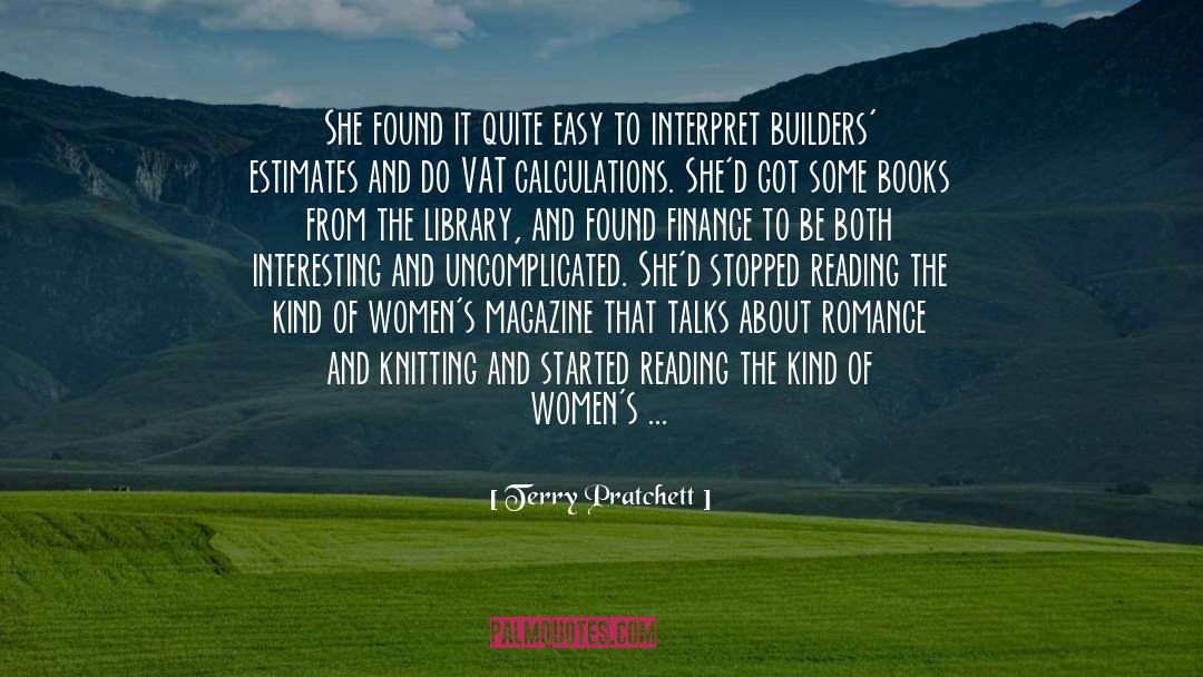 Boughman Builders quotes by Terry Pratchett