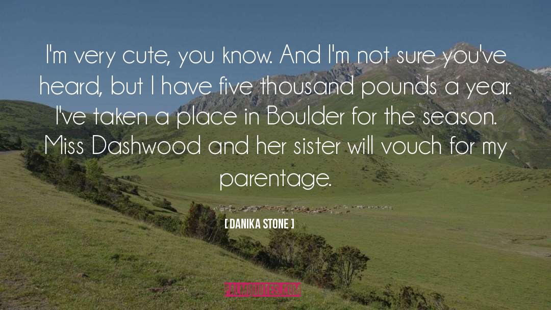 Boulder quotes by Danika Stone