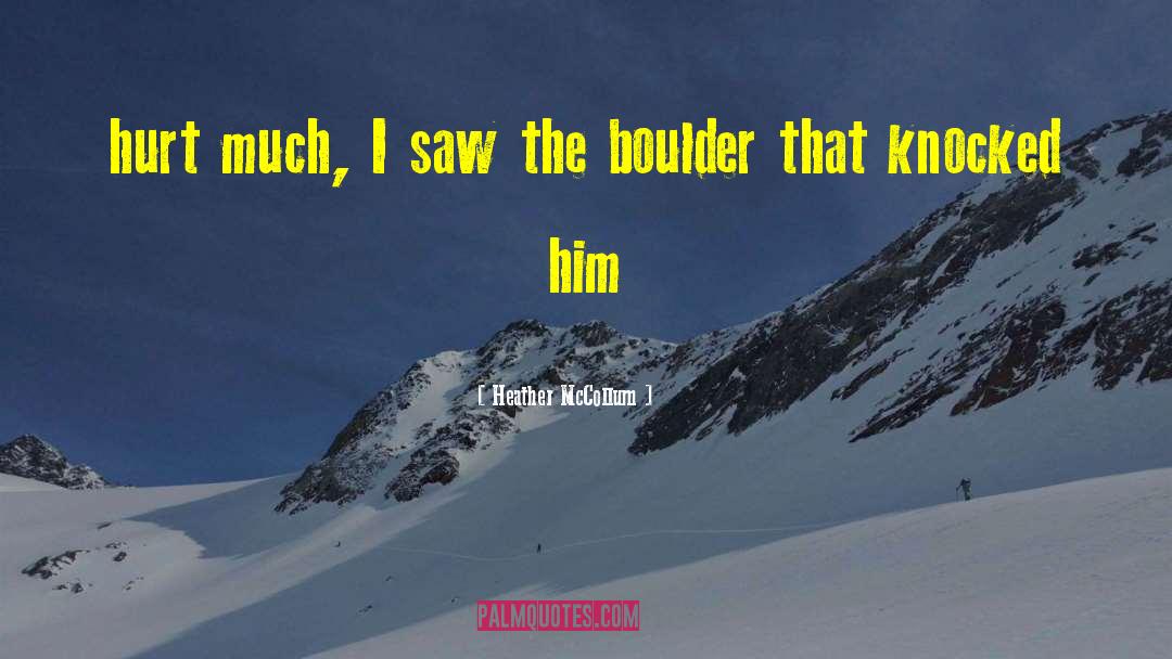 Boulder quotes by Heather McCollum