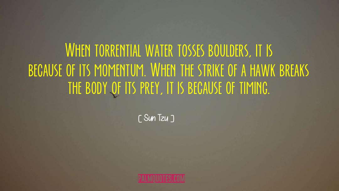 Boulders quotes by Sun Tzu