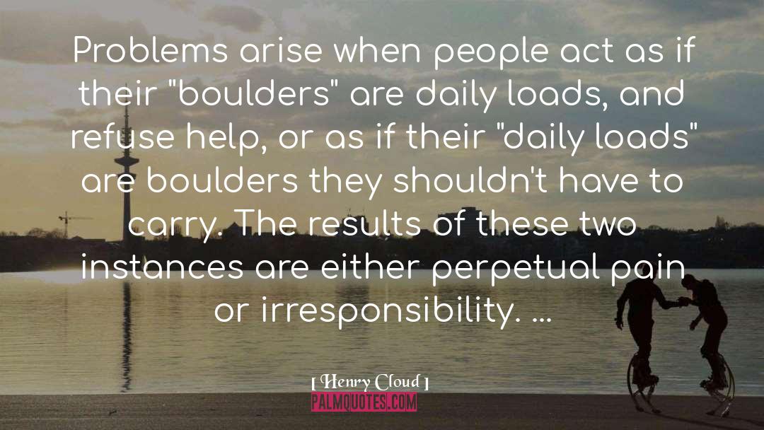 Boulders quotes by Henry Cloud