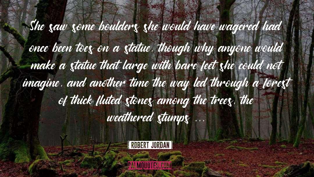 Boulders quotes by Robert Jordan