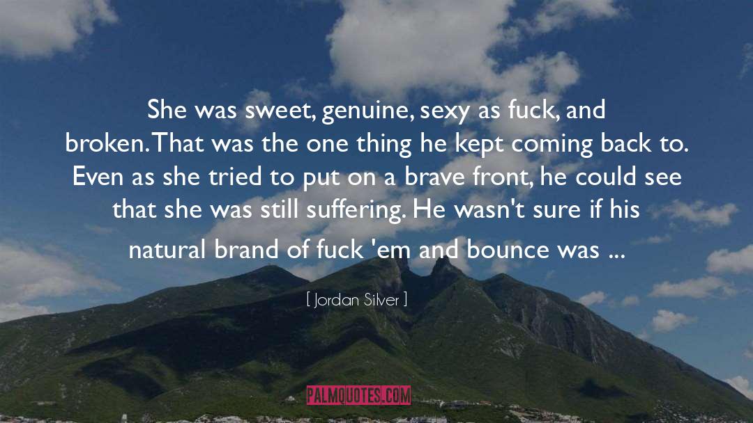 Bounce quotes by Jordan Silver