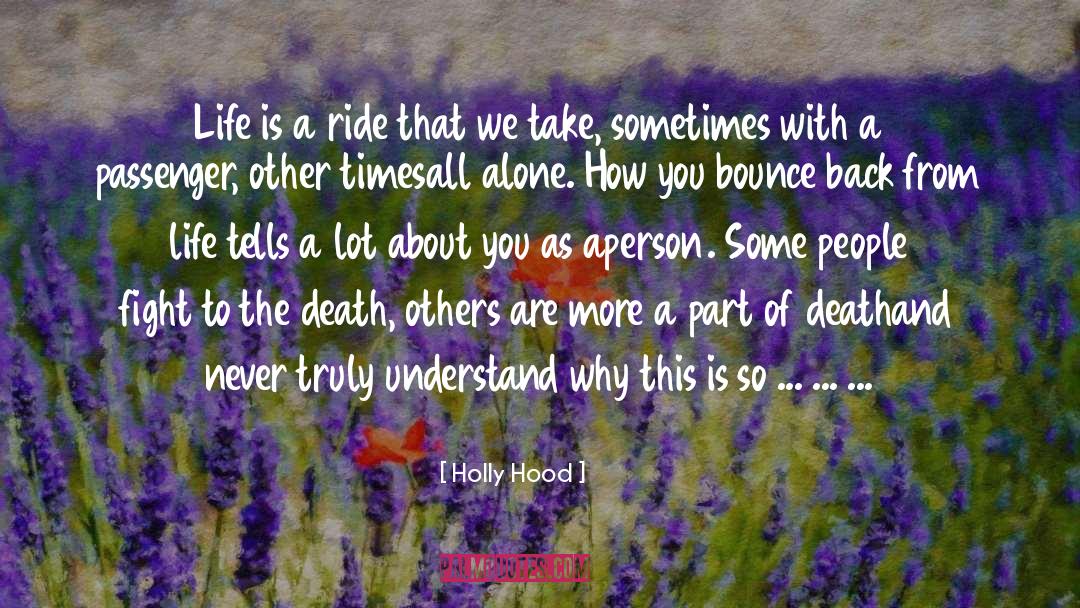 Bounce quotes by Holly Hood