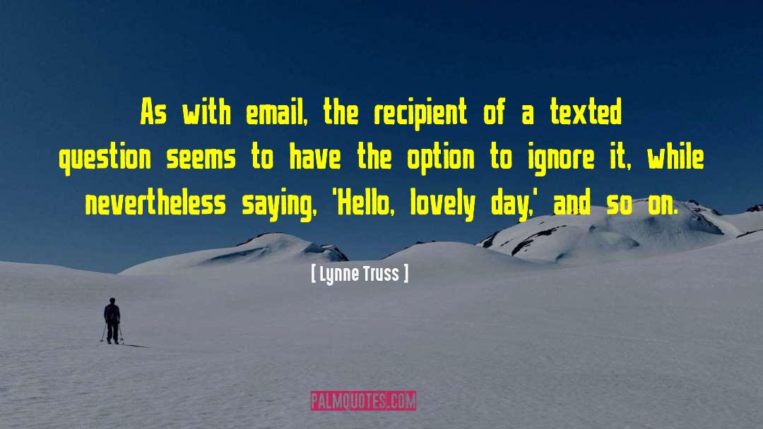 Bounced Email quotes by Lynne Truss