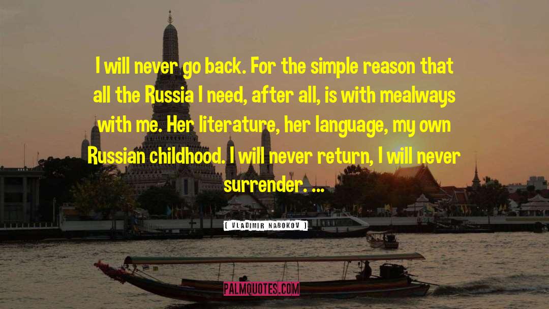 Bouncing Back quotes by Vladimir Nabokov
