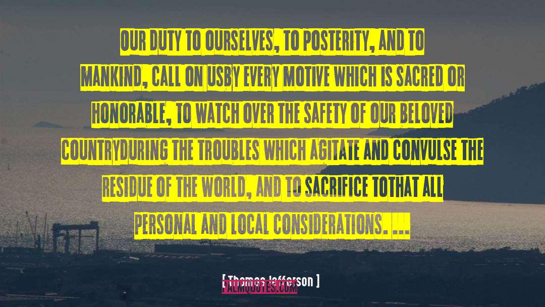 Bound By Duty quotes by Thomas Jefferson