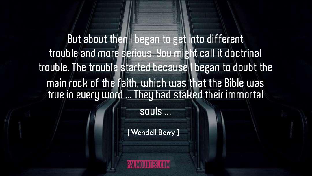 Bound Souls The Beginning quotes by Wendell Berry
