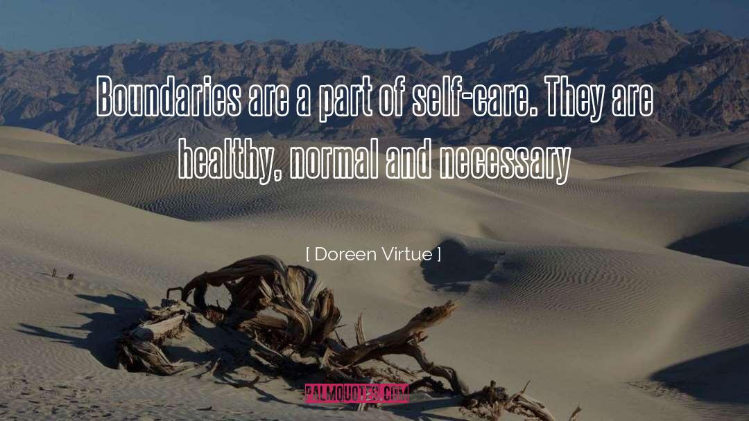 Boundaries quotes by Doreen Virtue