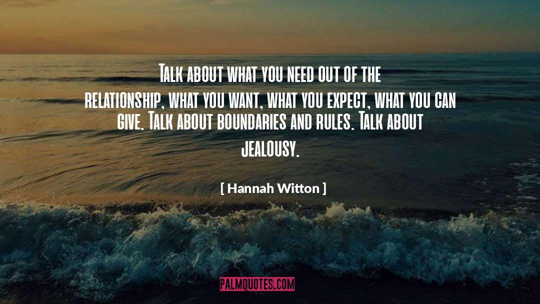 Boundaries quotes by Hannah Witton