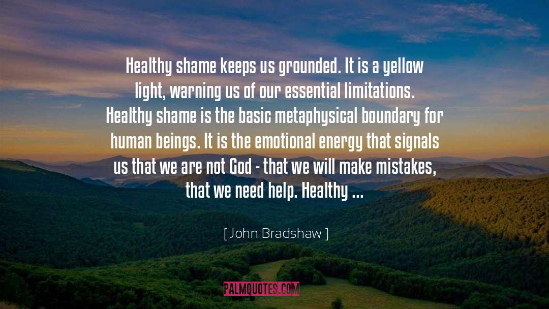 Boundary quotes by John Bradshaw