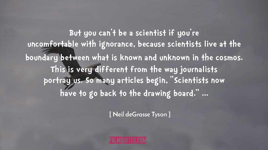 Boundary quotes by Neil DeGrasse Tyson