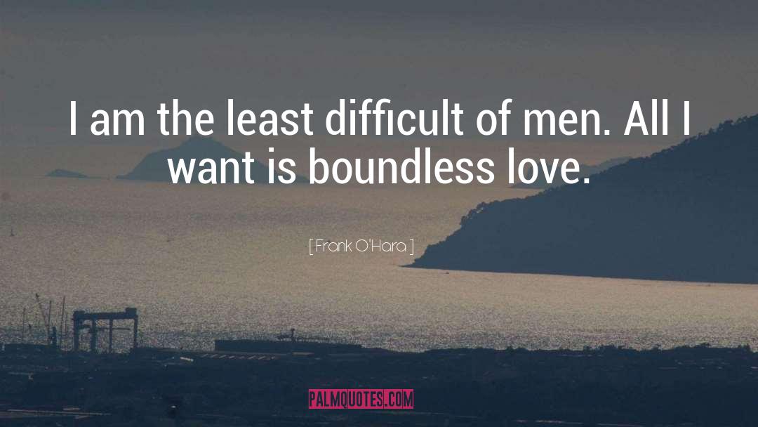 Boundless Love quotes by Frank O'Hara