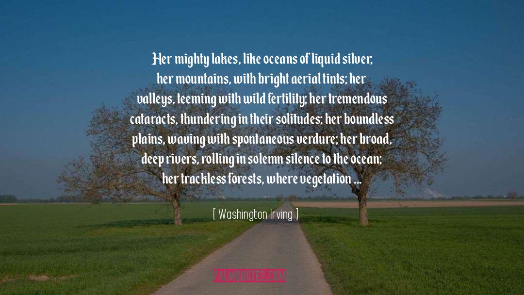 Boundless quotes by Washington Irving