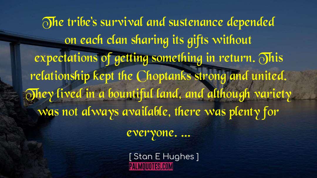 Bountiful quotes by Stan E Hughes