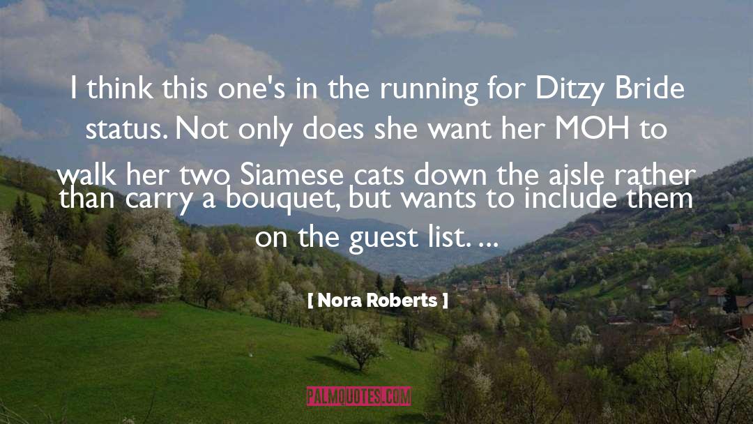 Bouquet quotes by Nora Roberts