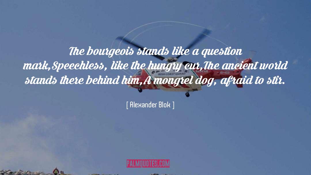 Bourgeois quotes by Alexander Blok