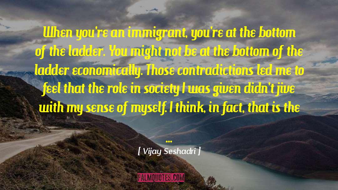 Bourgeois Society quotes by Vijay Seshadri