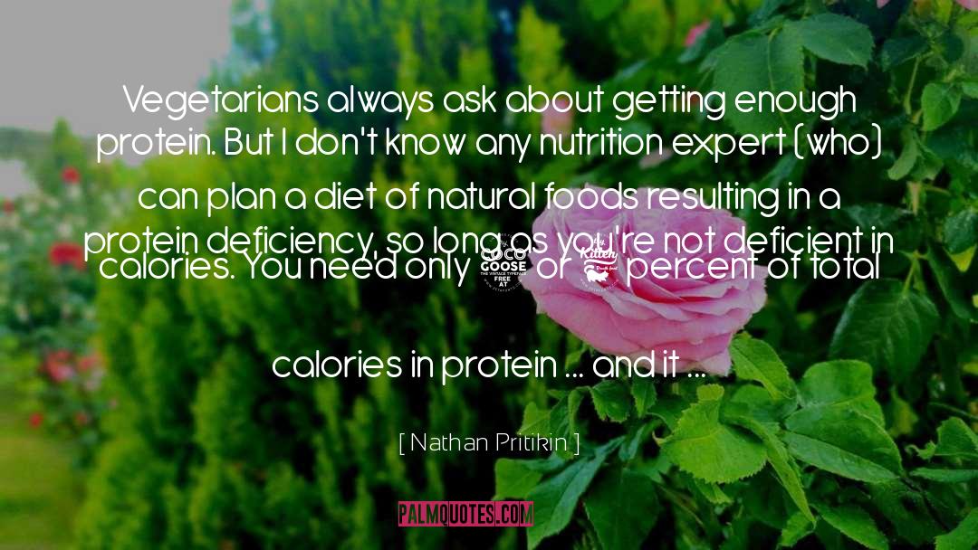 Bourquin Nutrition quotes by Nathan Pritikin