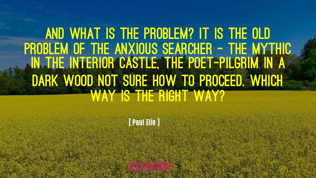 Bourscheid Castle quotes by Paul Elie