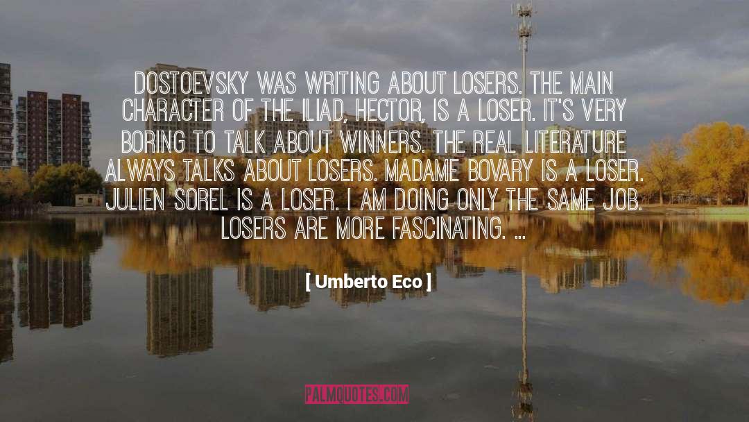 Bovary quotes by Umberto Eco