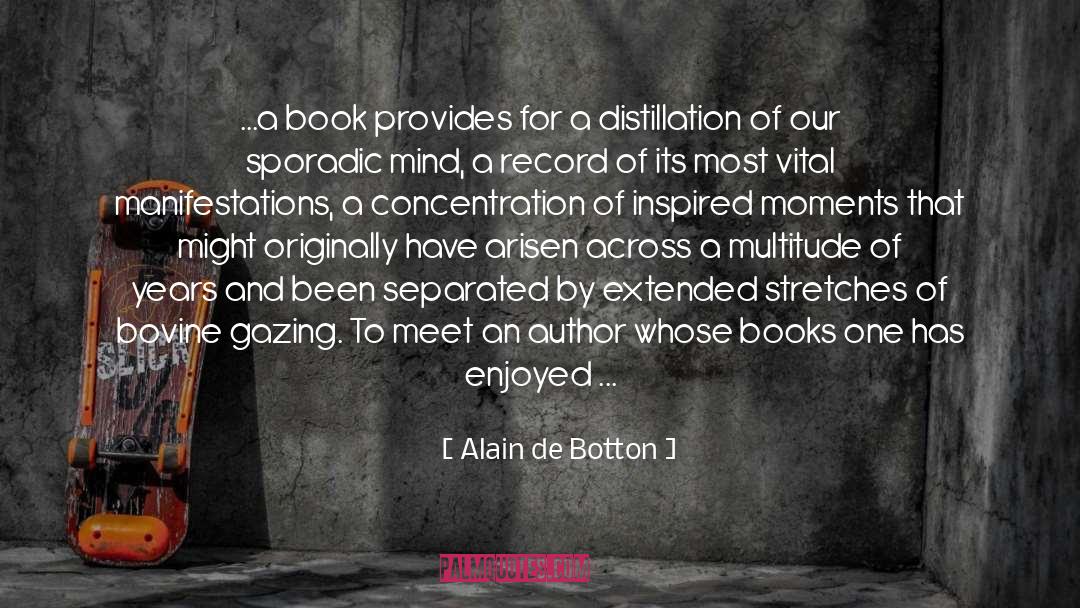 Bovine quotes by Alain De Botton