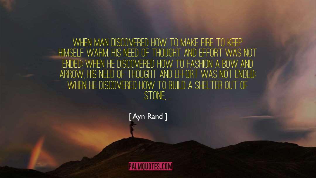 Bow And Arrow quotes by Ayn Rand