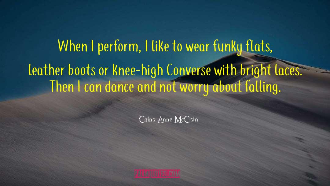 Bow Knee quotes by China Anne McClain