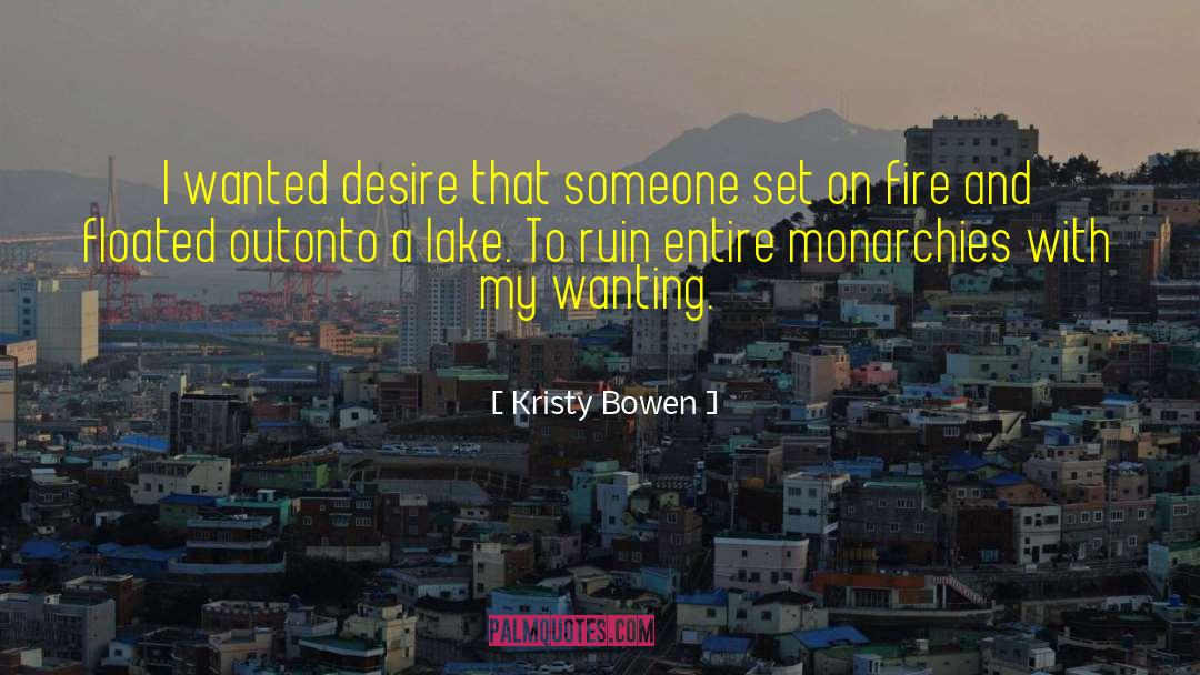 Bowen And Fiona quotes by Kristy Bowen