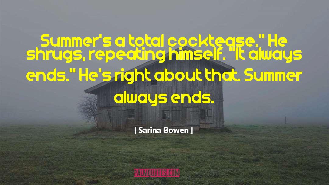 Bowen quotes by Sarina Bowen