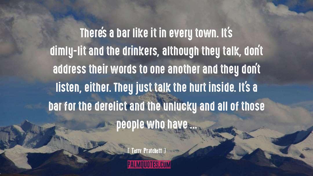 Bowery Bar quotes by Terry Pratchett